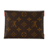 Louis Vuitton Medium Kirigami Pochette, £310, Accessories, Brown, Canvas, Back view